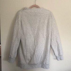 Light grey sweatshirt
